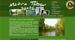 Desktop Screenshot of matratabor.hu